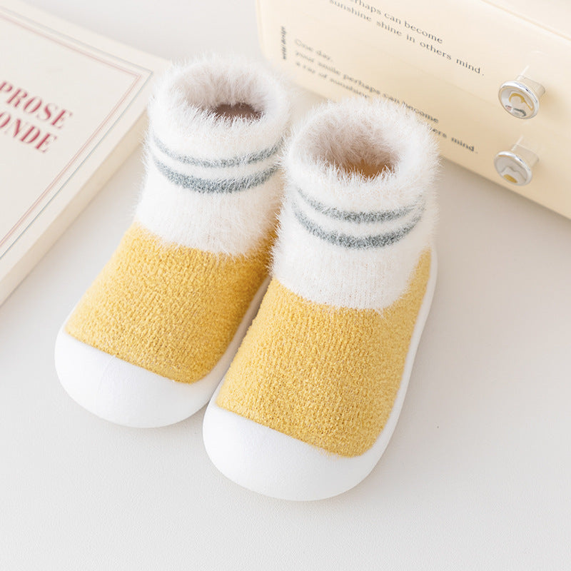 Toddler Shoes Room Socks Thickening Soft Sole