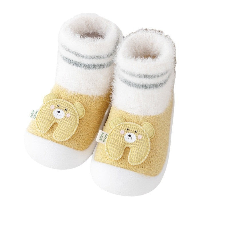 Toddler Shoes Room Socks Thickening Soft Sole