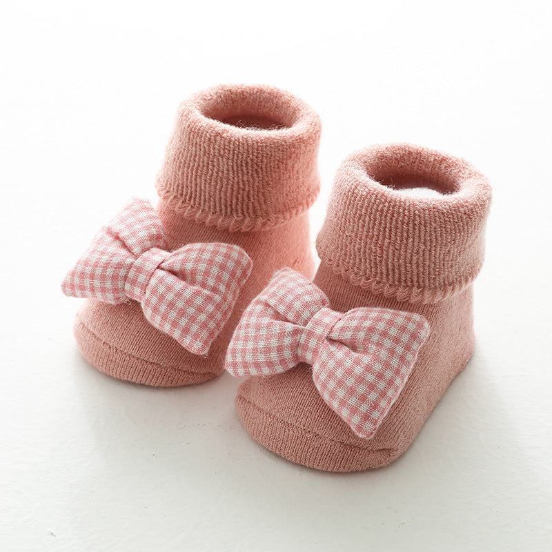 Thickened Cartoon Glue Baby Floor Socks