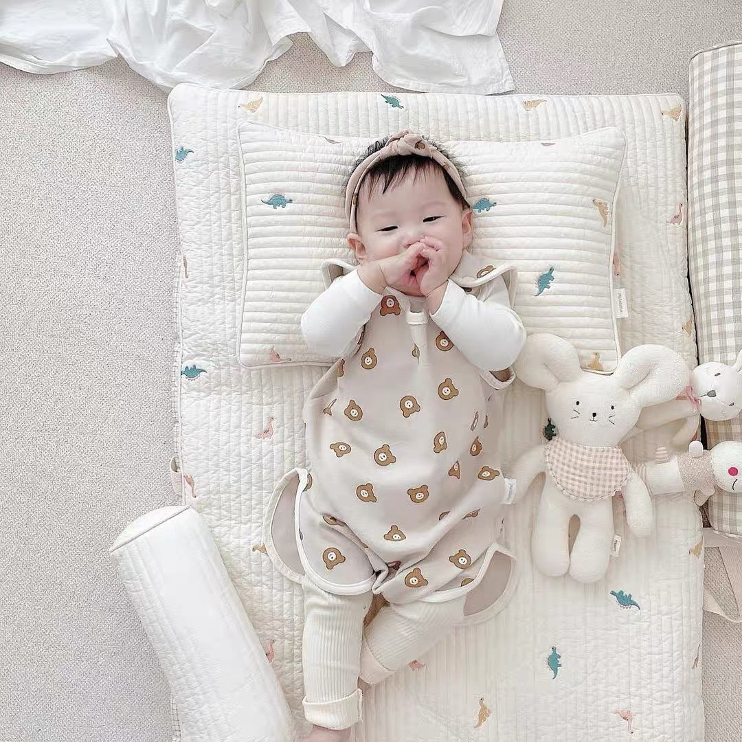 Baby Embroidered Breathable Cotton Mattress