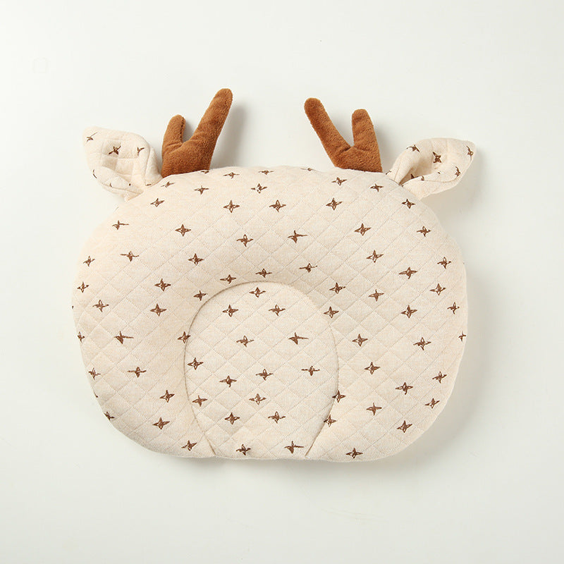 Anti-Eccentric Head Latex Shaping Pillow Color Cotton