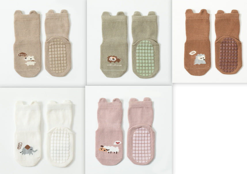 Baby Floor Socks Indoor Full Base Rubber Anti-slip Cooling Insulation Cylinder
