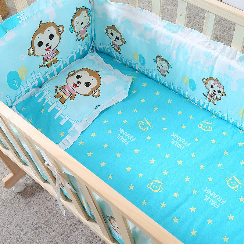 Baby Crib Mattress Cotton Five-piece Removable And Washable