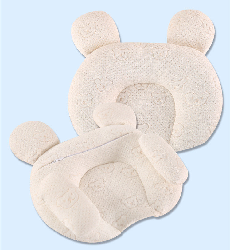 Anti-Eccentric Head Latex Shaping Pillow Color Cotton